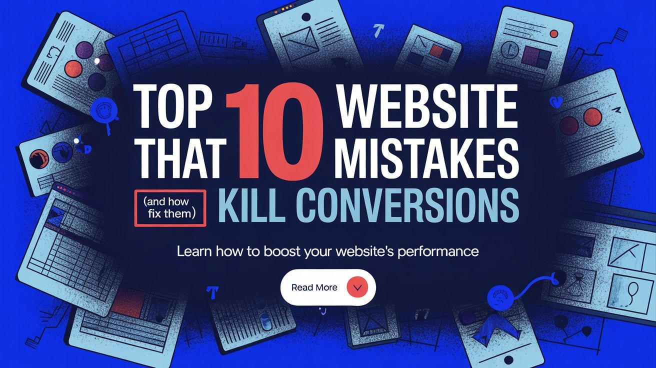 Top 10 Website Mistakes That Kill Conversions (And How to Fix Them)