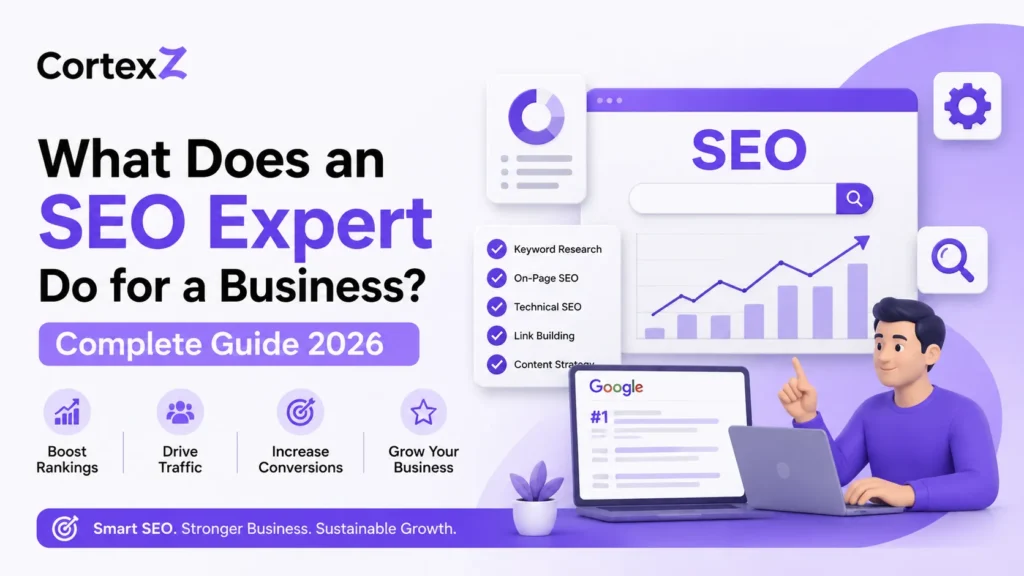 What Does an SEO Expert Do for a Business? Complete Guide 2026 7 What Does an SEO Expert Do for a Business
