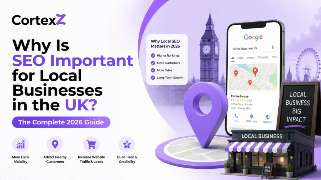 Why Is SEO Important for Local Businesses in the UK? The Complete 2026 Guide 10 Why Is SEO Important for Local Businesses in the UK
