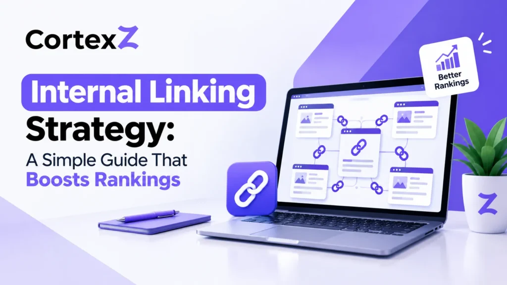 CortexZ Internal Linking Strategy Banner